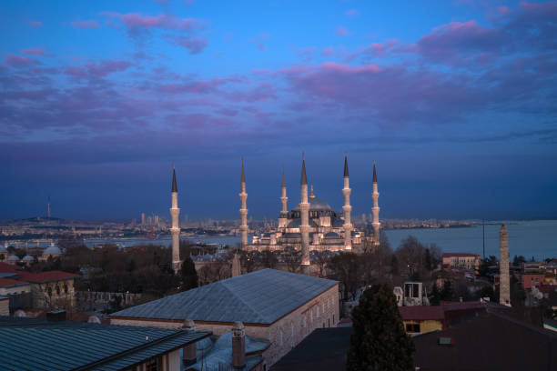 istock The blue Mosque rooftop view at dusk in Istanbul - Turkey 2150189349