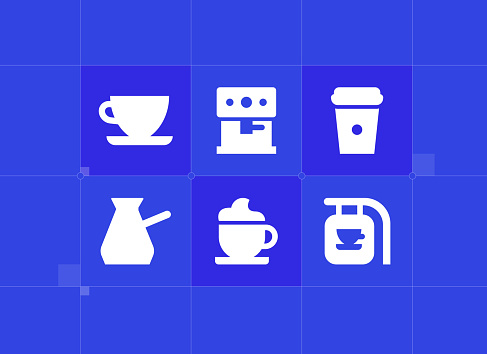 Coffee icons