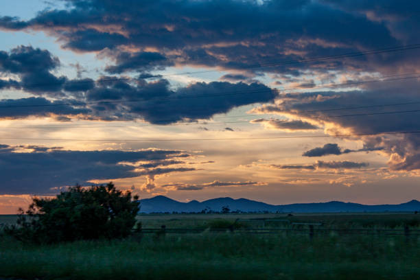 Sunset in Rural Victoria, Australia