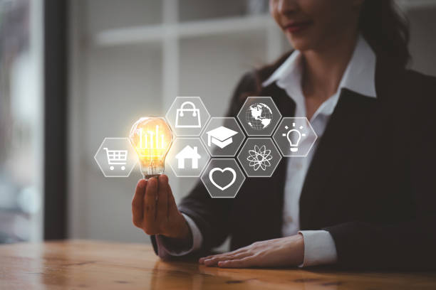 istock Innovative Business Solutions with Eco-Friendly Concept. 2150230492