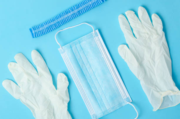 istock Medical gear protecting against transmittable diseases. 2150238856