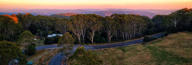 Sunset at Mount Donna Buang