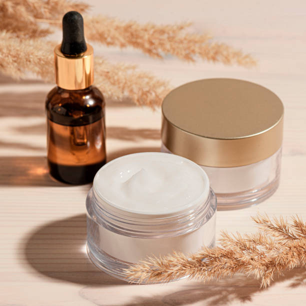 istock Natural nourishing cream and serum 2150251841