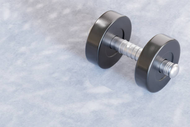istock Dumbbell Weights Gym Fitness Background 2150252589