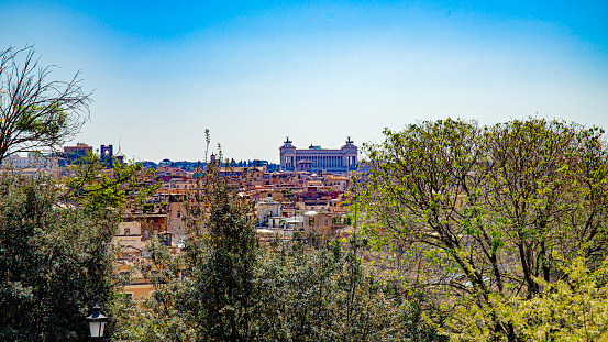 Rome view of the city