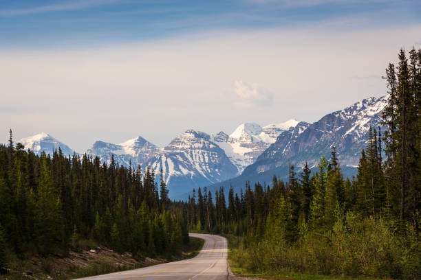 istock Beautiful scenery along the Icefields Parkway , Canadian Rocky Mountains, Alberta,Canada. 2150255184