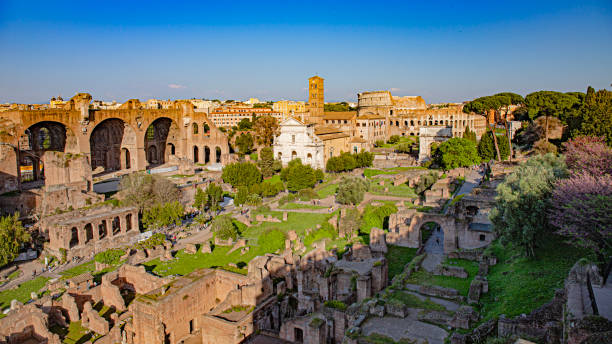 istock Rome italian forum and palatino 2150255314