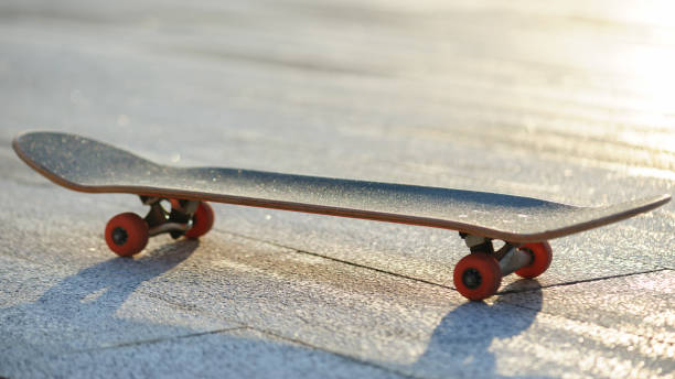 istock Skateboard ready for riding at outdoors 2150259189