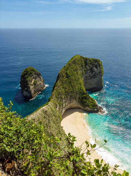 istock Kelingking Beach with Dramatic Cliffs in Nusa Penida, Indonesia 2150261585