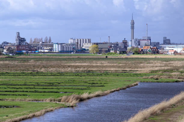 istock Dutch landscapes in spring, North Holland. 2150262535