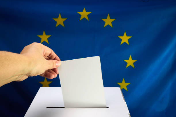 istock Voting in European Union Election 2150264686