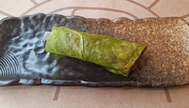 Close-up of mexican burrito