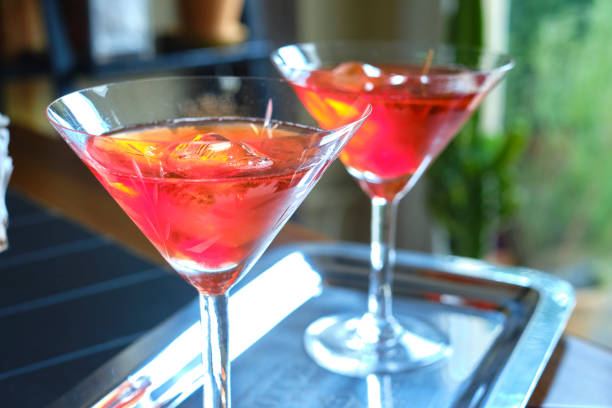istock cocktail glasses with liquor 2150265292