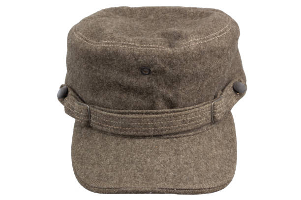 istock vintage army winter uniform cap 2150270400