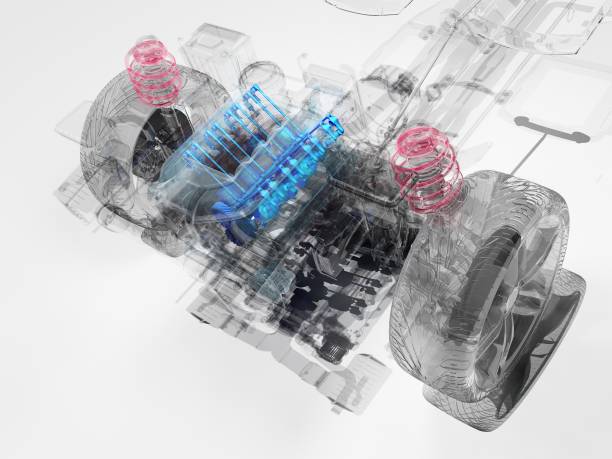 istock Transparent model cars. 2150271213