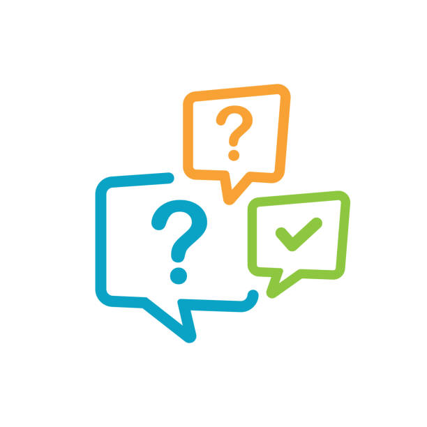 istock Illustration of exclamation and question mark in speech bubble, icon. 2150273046