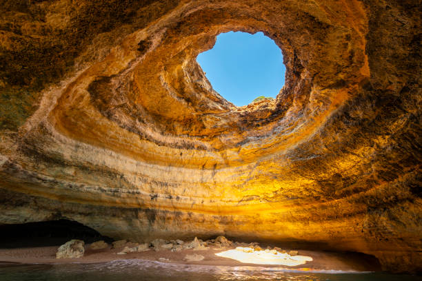 istock Inside Benagil caves from the sea. 2150273851