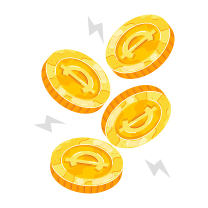 Browse through our pack of animated gold coin stickers and get handy vector assets for your web, apps, social media posts, and more!