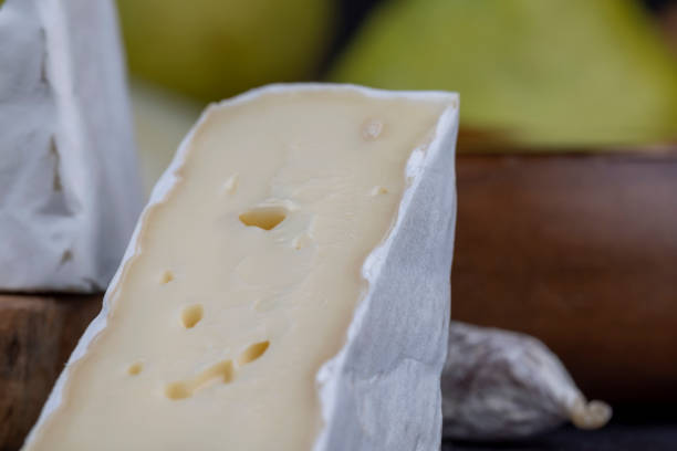 istock delicious soft cheese with white mold close-up 2150280865