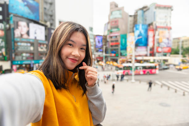 istock Young Taiwanese student in Ximen Taipei 2150289566