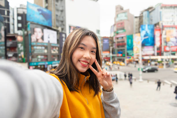 istock Asian female student in Taipei 2150289600