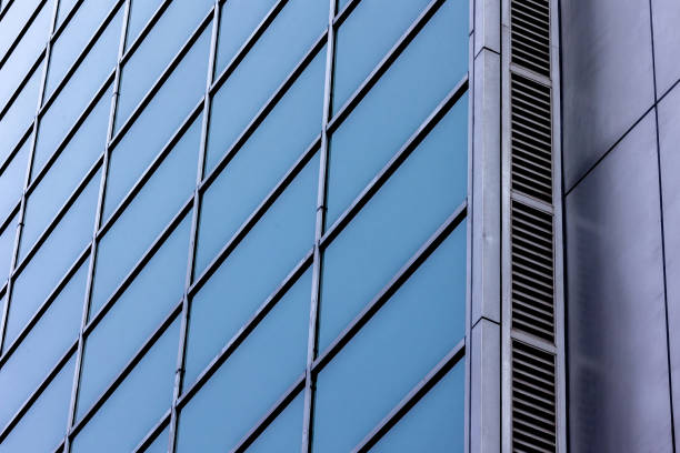 istock Modern building facade. Business industrial background 2150289993