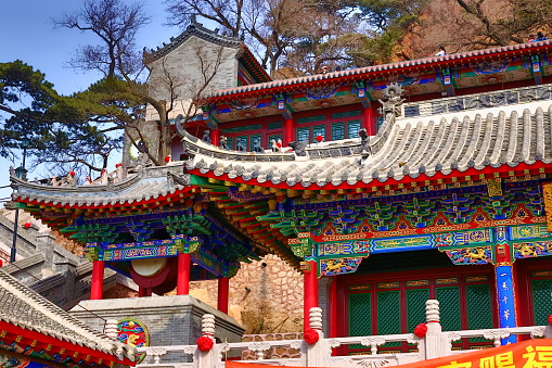 Temple of Qian Mountian in Anshan City, Liaoning province, China