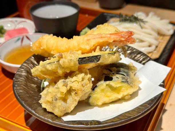 istock Fried shrimps and vegetables 2150292346