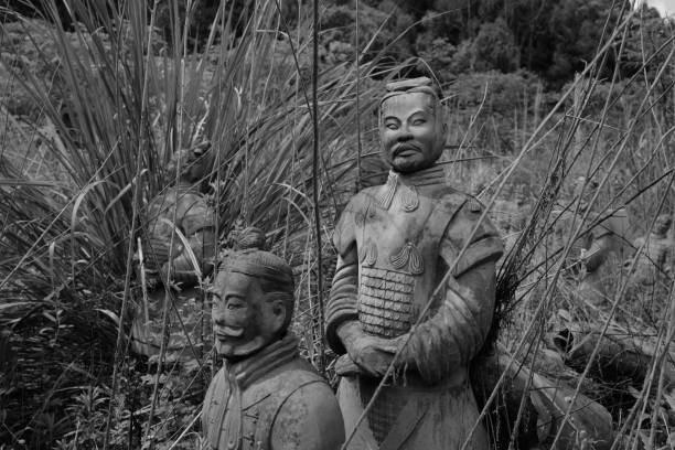 istock The Terracotta Army in wild grass 2150294061