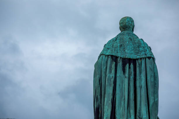 Behind View of Old Monument: Abolishing Monuments Concept