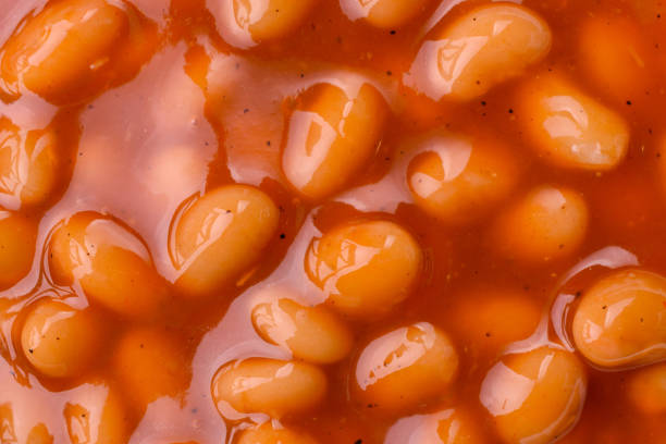 istock Delicious nutritious canned beans in tomato, with salt and spices 2150297505