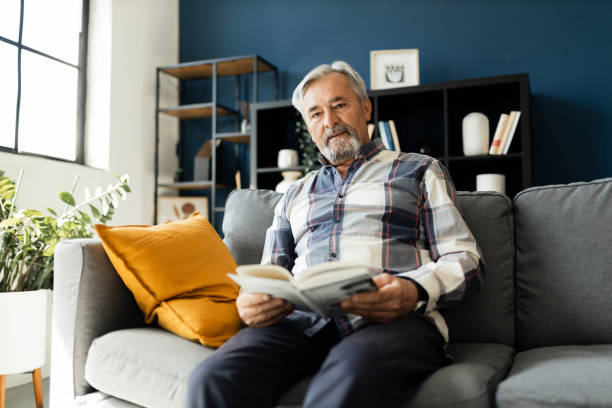 istock Portrait of a senior man enjoying reading 2150307100