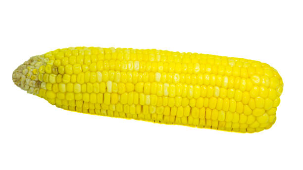 istock Corn kernels full of yellow kernels that are boiled and ready to be eaten or used as other food. White background isolated. 2150309257