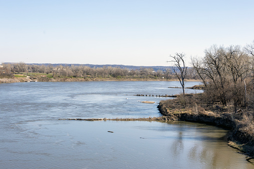 Missouri River at Council Bluffs