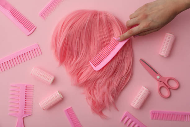 Odessa, Ukraine, 10.08.2023: concept of Barbiecore style with pink color