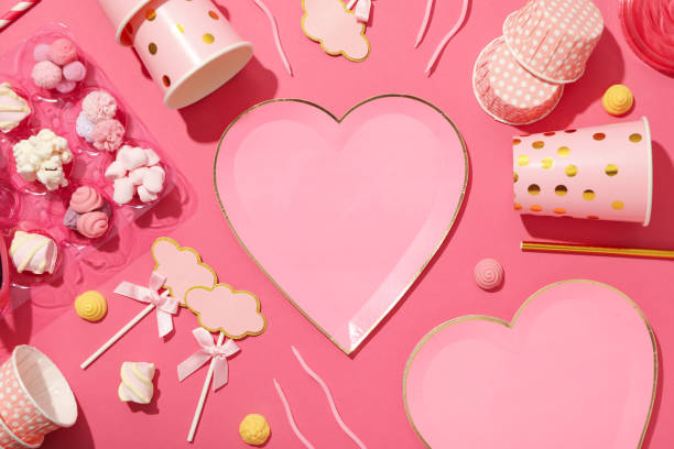 istock Barbiecore, concept of style with pink color, Barbiecore style 2150314699