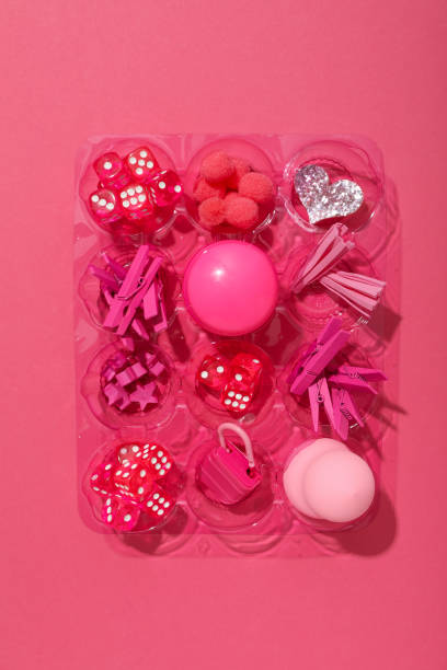 istock Barbiecore, concept of style with pink color, Barbiecore style 2150314736
