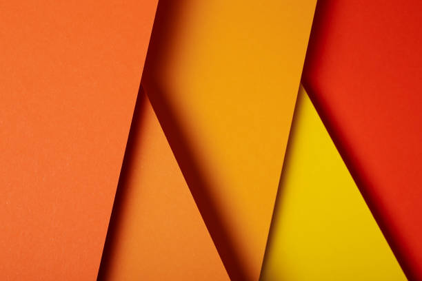 istock Mockup, abstraction, colorful colored paper, top view 2150316326