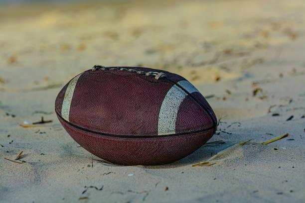 istock Old football. 2150330389