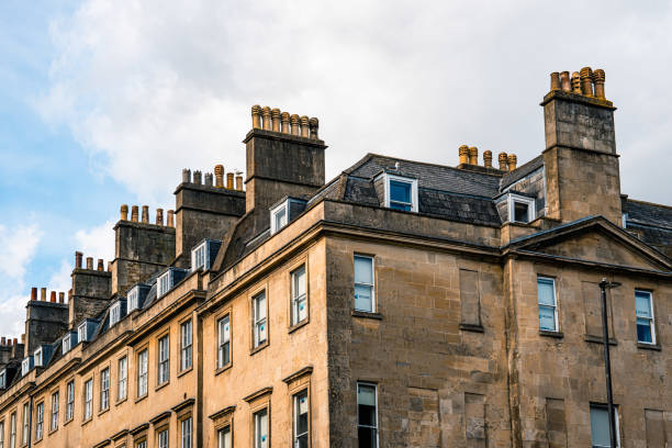 istock Architecture Bath England city house 2150330697