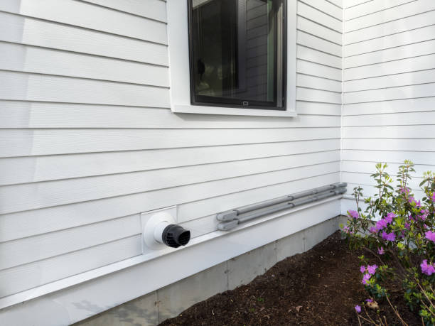 istock Conduit connecting solar batteries 2150335386