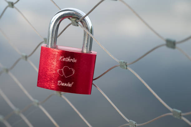 istock german love lock on a railing of a bridge 2150342736