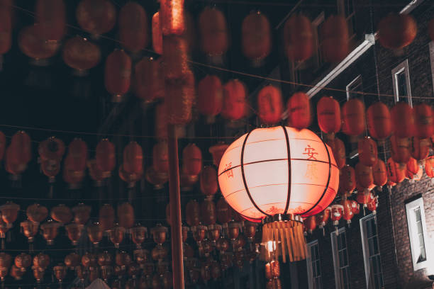 istock Lanterns in London Chinatiwn 2150345102