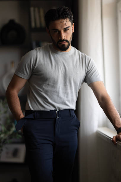 istock Handsome Latin American man looking at the camera 2150346832