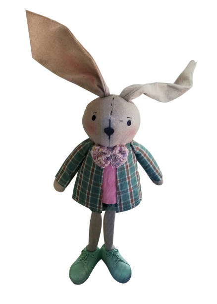 istock decoration for Easter - children's toy bunny boy 2150350979