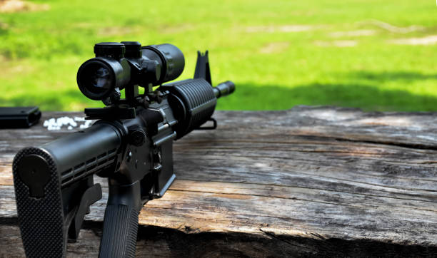 istock Airsoft Gun and bullets 2150375561