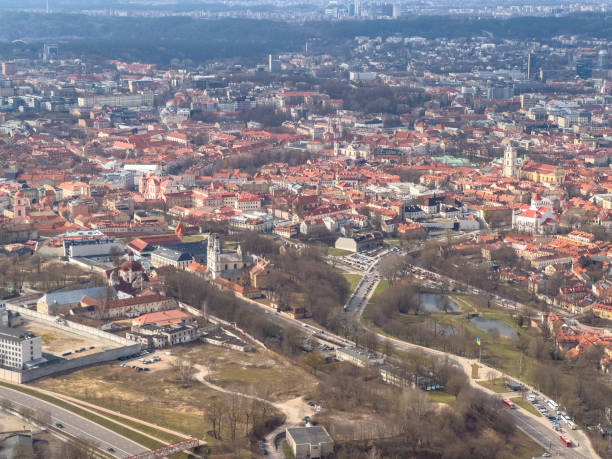 istock Aerial view of Vilnius 2150378685