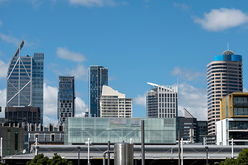 Brisbane, Qld, Australia - August 20, 2021: The Cbus building in Brisbane