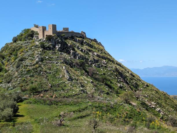 istock Castel Aniceto Motta San Giovanni Etna View Sicily 2150386927