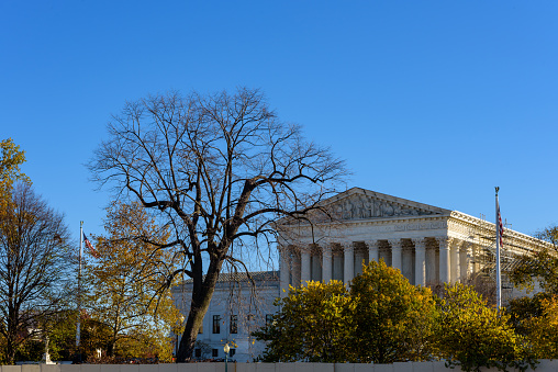 United States Supreme Court in autumn, Washington DC